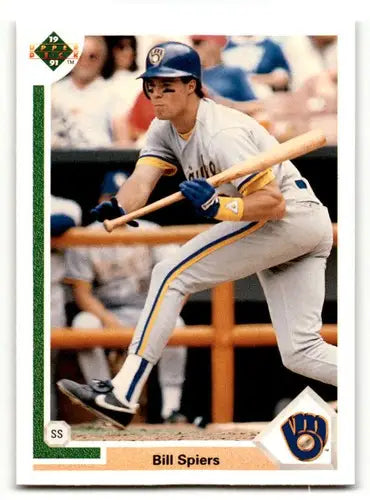 1991 Upper Deck #268 Bill Spiers ID:46357 - Baseball Card Single