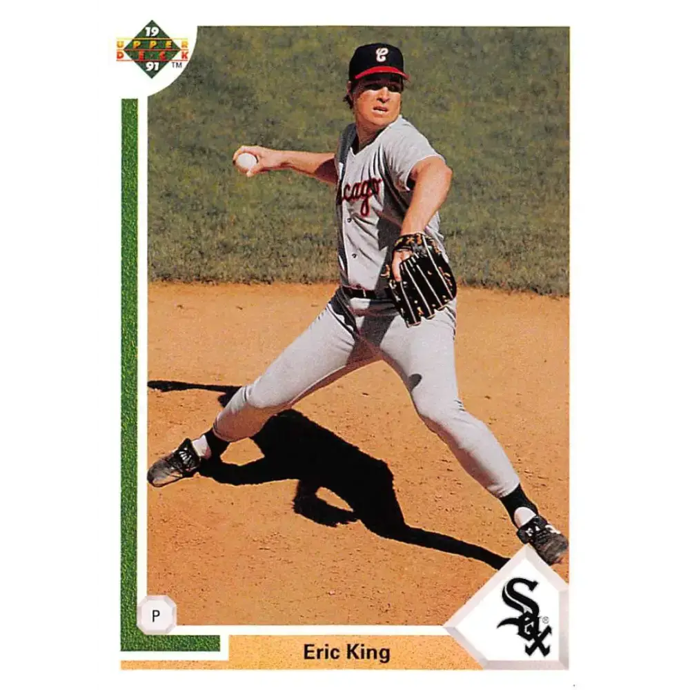 1991 Upper Deck #281 Eric King NM-MT Chicago White Sox Baseball Card - Baseball Card Single