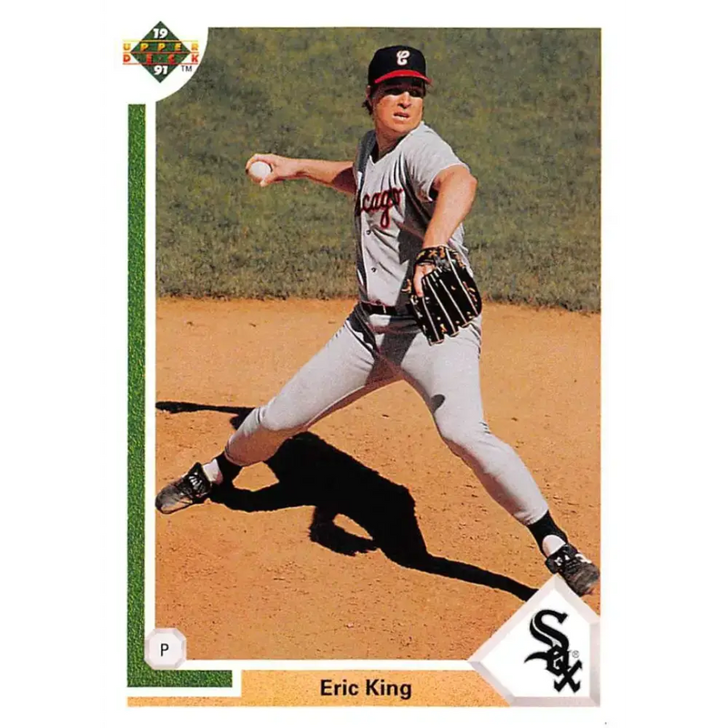 1991 Upper Deck #281 Eric King NM-MT Chicago White Sox Baseball Card - Baseball Card Single