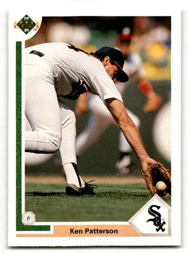 1991 Upper Deck Ken Patterson Chicago White Sox baseball card featuring Patterson Chicago White Sox