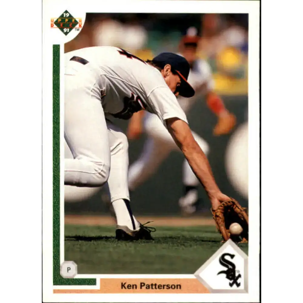 1991 Upper Deck #283 Ken Patterson EX Excellent Chicago White Sox Baseball Card - Baseball Card Single