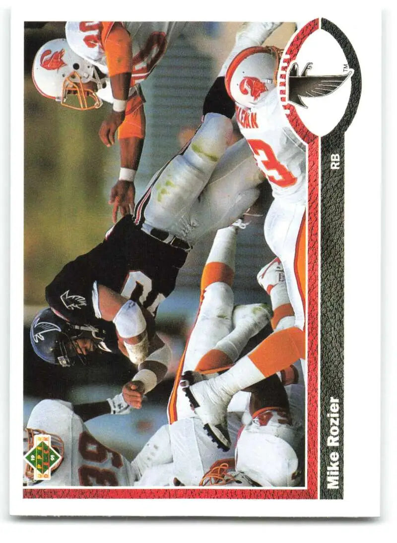 1991 Upper Deck #283 Mike Rozier NM-MT Atlanta Falcons Football Card - Football Card Single