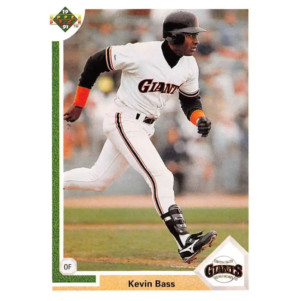 1991 Upper Deck #287 Kevin Bass NM-MT San Francisco Giants Baseball Card - Baseball Card Single