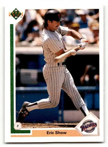 1991 Upper Deck #293 Eric Show ID:46352 - Baseball Card Single