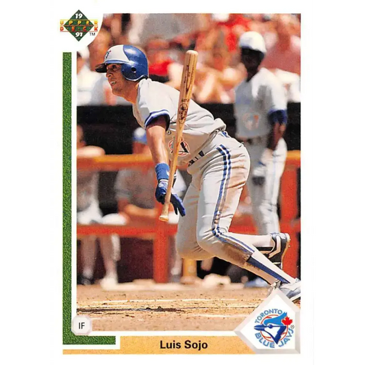 1991 Upper Deck #297 Luis Sojo NM-MT Toronto Blue Jays Baseball Card - Baseball Card Single