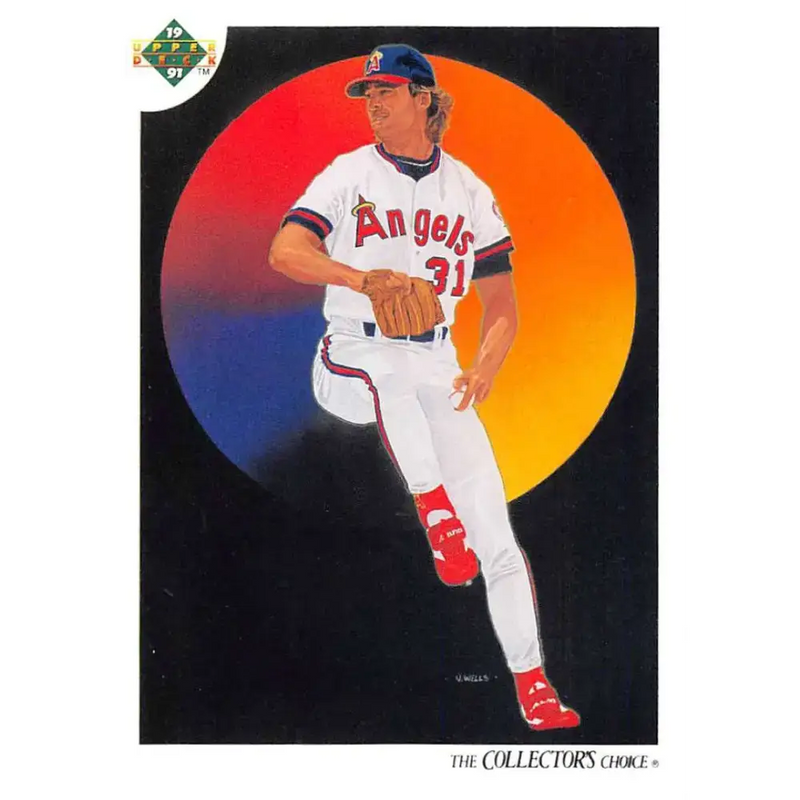 1991 Upper Deck #31 Chuck Finley TC NM-MT California Angels Baseball Card - Baseball Card Single