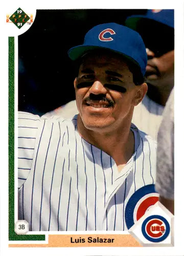 1991 Upper Deck #311 Luis Salazar NM Near Mint Cubs ID:46130 - Baseball Card Single