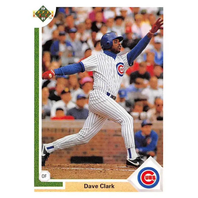 1991 Upper Deck #314 Dave Clark NM-MT Chicago Cubs Baseball Card - Baseball Card Single