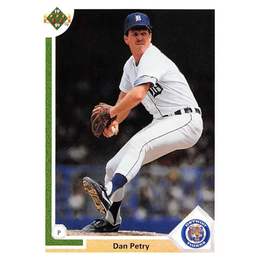 1991 Upper Deck #316 Dan Petry EX Excellent Detroit Tigers Baseball Card