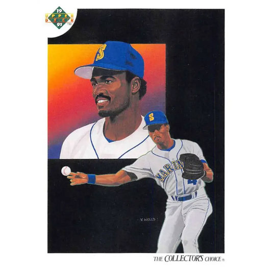 1991 Upper Deck #32 Harold Reynolds TC NM-MT Seattle Mariners Baseball Card - Baseball Card Single