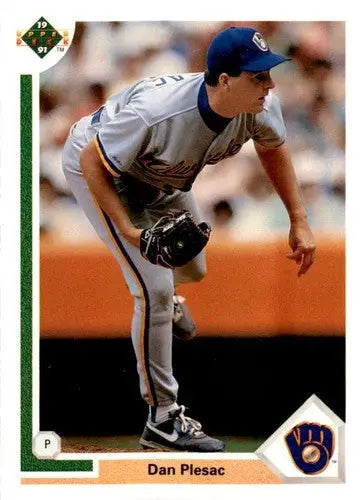 1991 Upper Deck #322 Dan Plesac ID:45666 - Baseball Card Single
