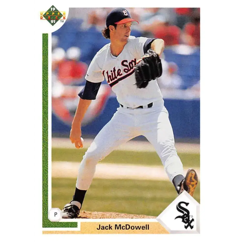 1991 Upper Deck #323 Jack McDowell NM-MT Chicago White Sox Baseball Card - Baseball Card Single