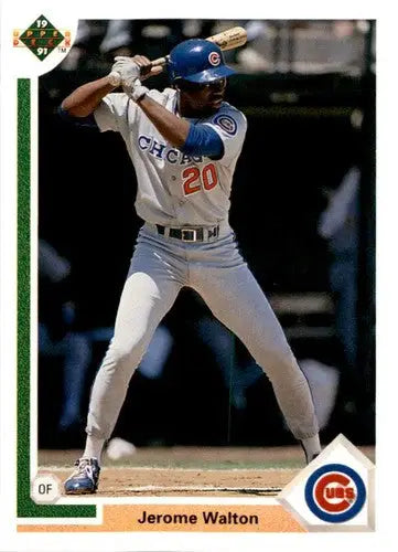 1991 Upper Deck #332 Jerome Walton ID:45661 - Baseball Card Single
