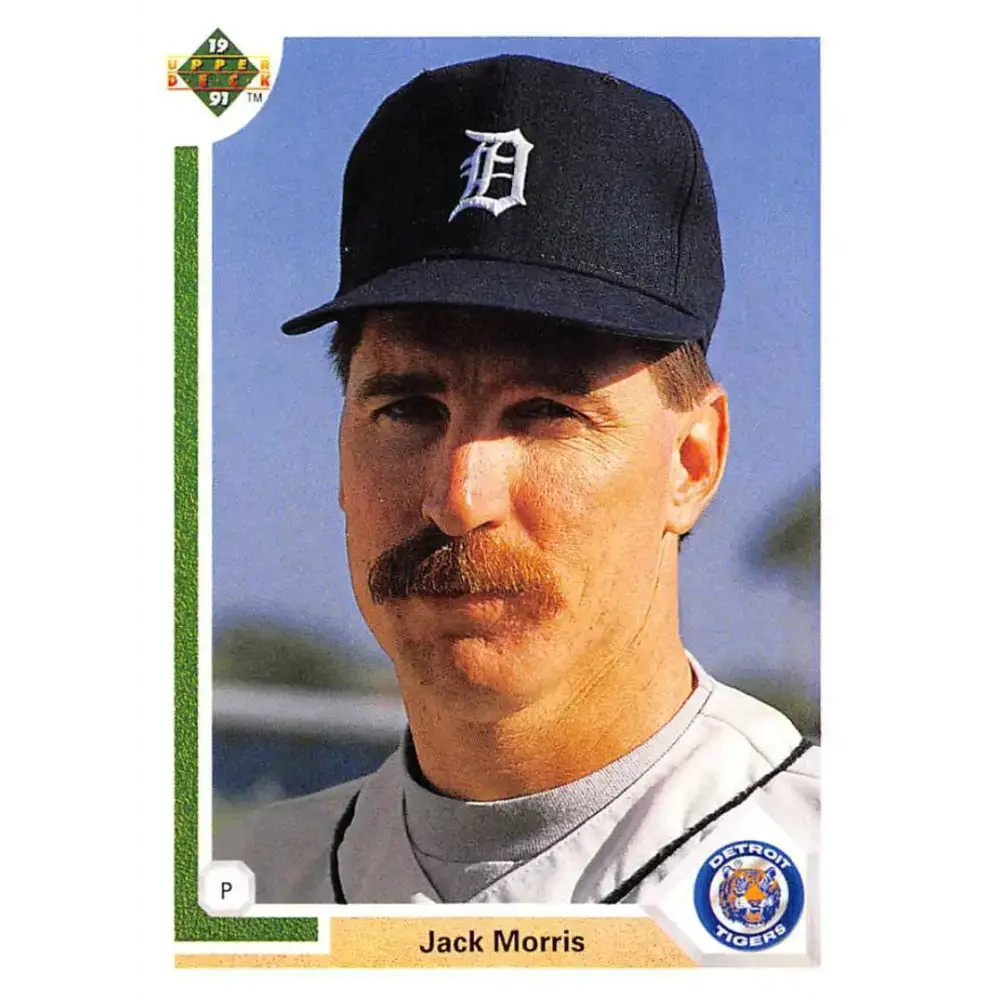 1991 Upper Deck #336 Jack Morris NM-MT Detroit Tigers Baseball Card - Baseball Card Single