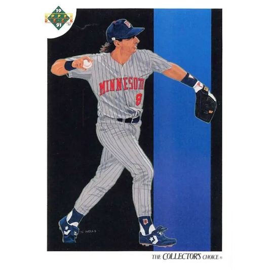 1991 Upper Deck #34 Gary Gaetti TC NM-MT Minnesota Twins Baseball Card - Baseball Card Single