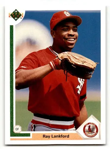 1991 Upper Deck #346 Ray Lankford ID:46353 - Baseball Card Single