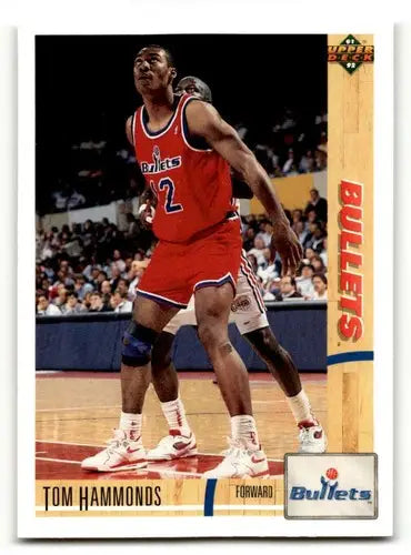 1991 Upper Deck #349 Tom Hammonds Washington Bullets Basketball Card ID:55724 - Basketball Card Single