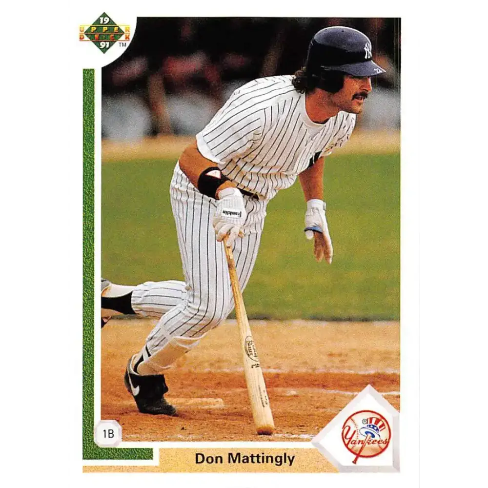 1991 Upper Deck #354 Don Mattingly EX Excellent New York Yankees Baseball Card - Baseball Card Single