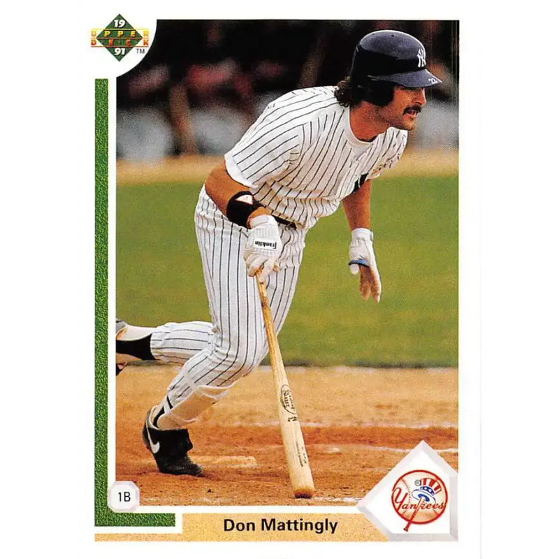 1991 Upper Deck #354 Don Mattingly EX Excellent New York Yankees Baseball Card - Baseball Card Single