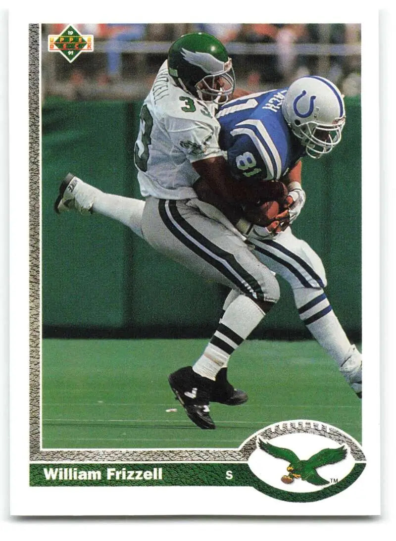 1991 Upper Deck #359 William Frizzell NM-MT RC Rookie Philadelphia Eagles Football Card - Football Card Single