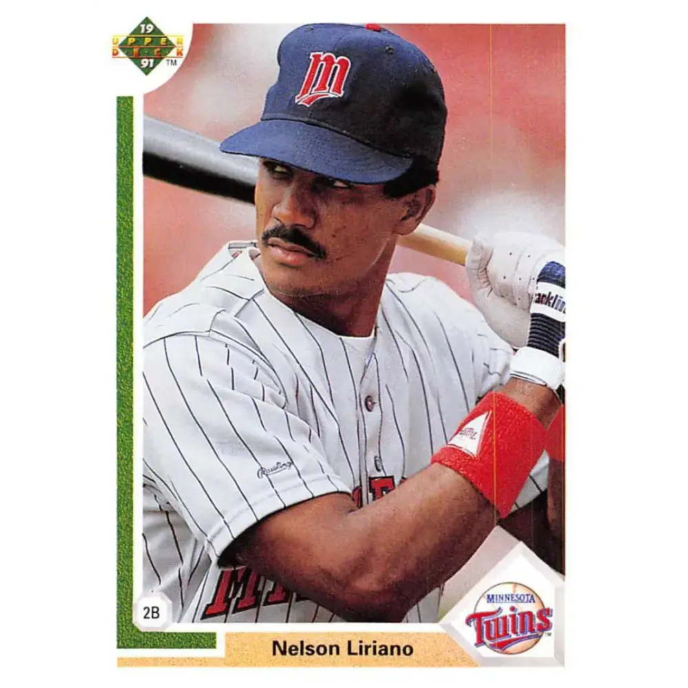 1991 Upper Deck #360 Nelson Liriano NM-MT Minnesota Twins Baseball Card - Baseball Card Single