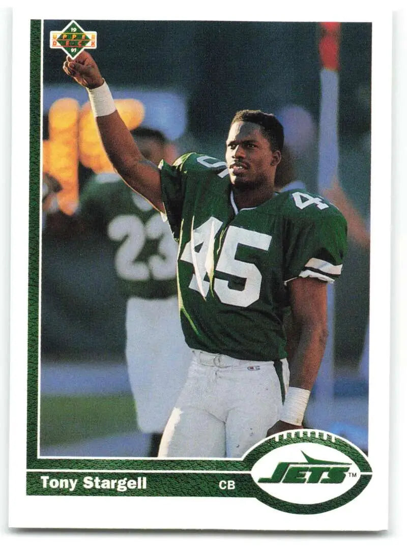 1991 Upper Deck #366 Tony Stargell NM-MT New York Jets Football Card - Football Card Single