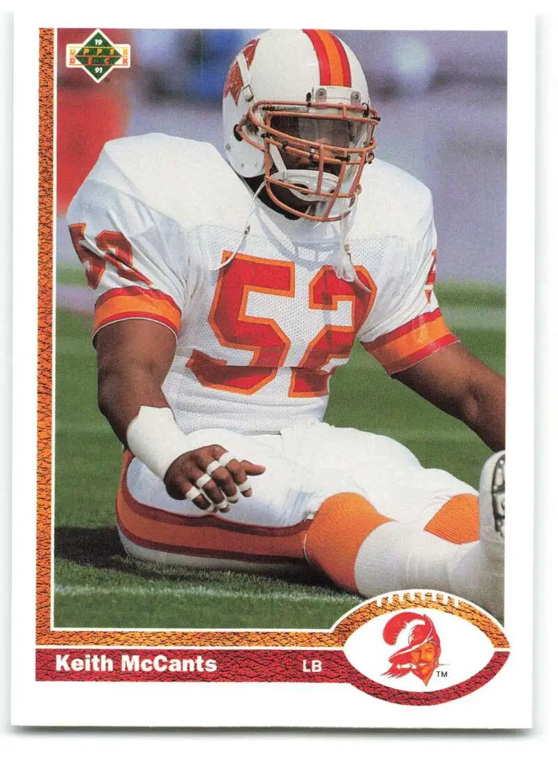 1991 Upper Deck #367 Keith McCants NM-MT Tampa Bay Buccaneers Football Card - Football Card Single