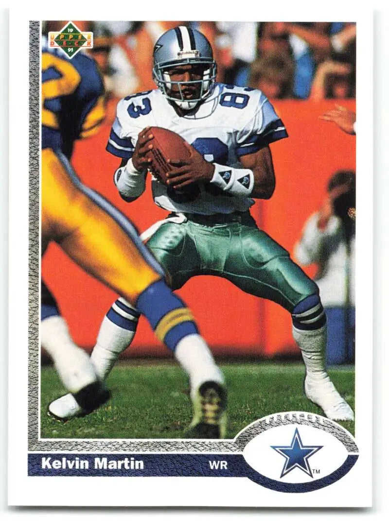 1991 Upper Deck #37 Kelvin Martin NM-MT Dallas Cowboys Football Card - Football Card Single