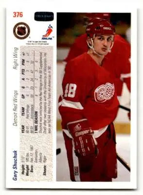 1991 Upper Deck Gary Shuchuk hockey card with original gloss, ID 46834
