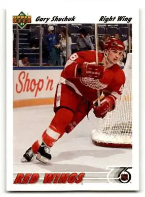 1991 Upper Deck Gary Shuchuk hockey card with original gloss and vibrant design