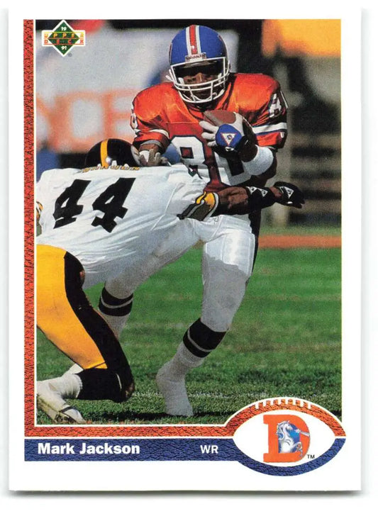 1991 Upper Deck #382 Mark Jackson NM-MT Denver Broncos Football Card - Football Card Single