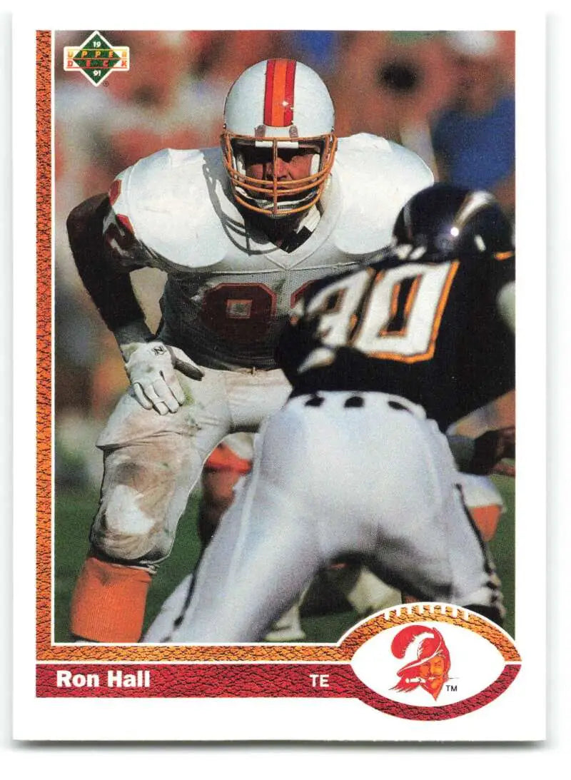 1991 Upper Deck #386 Ron Hall NM-MT Tampa Bay Buccaneers Football Card - Football Card Single