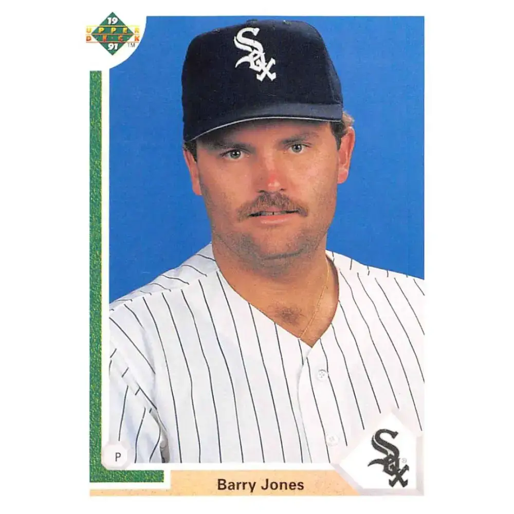 1991 Upper Deck #39 Barry Jones EX Excellent Chicago White Sox Baseball Card - Baseball Card Single