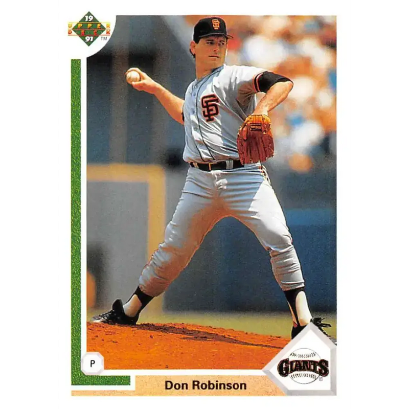 1991 Upper Deck #402 Don Robinson NM-MT San Francisco Giants Baseball Card - Baseball Card Single