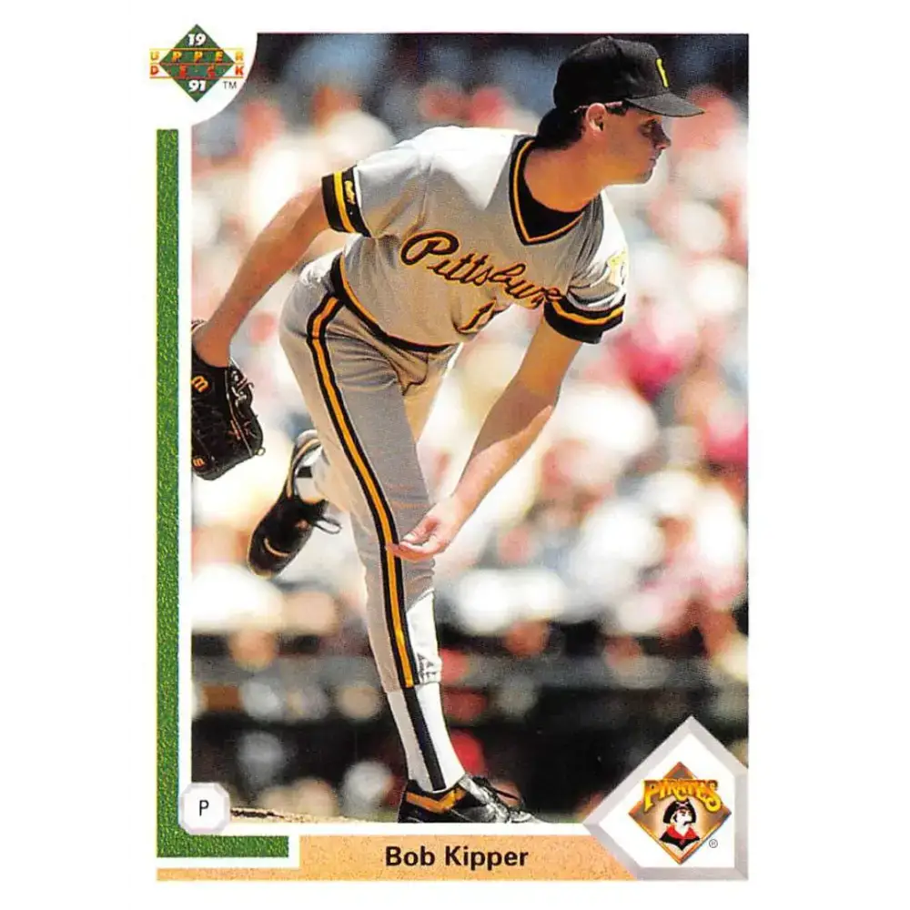 1991 Upper Deck #407 Bob Kipper NM-MT Pittsburgh Pirates Baseball Card - Baseball Card Single