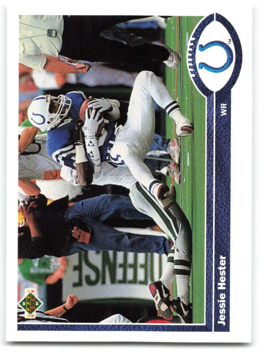 1991 Upper Deck #414 Jessie Hester NM-MT Indianapolis Colts Football Card - Football Card Single