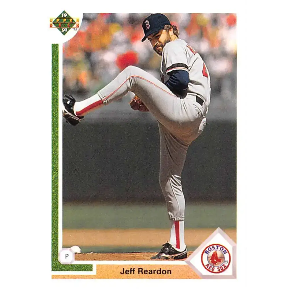 1991 Upper Deck #418 Jeff Reardon NM-MT Boston Red Sox Baseball Card - Baseball Card Single