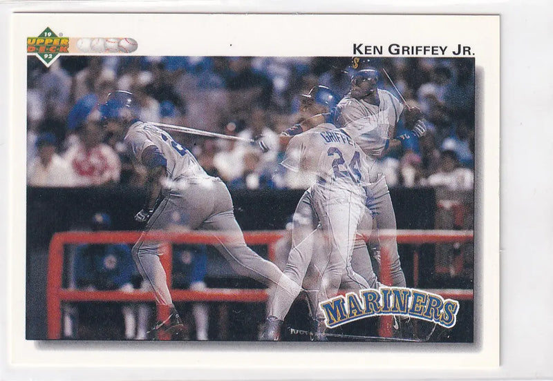 1991 UPPER DECK #424 KEN GRIFFEY JR- SEATTLE MARINERS