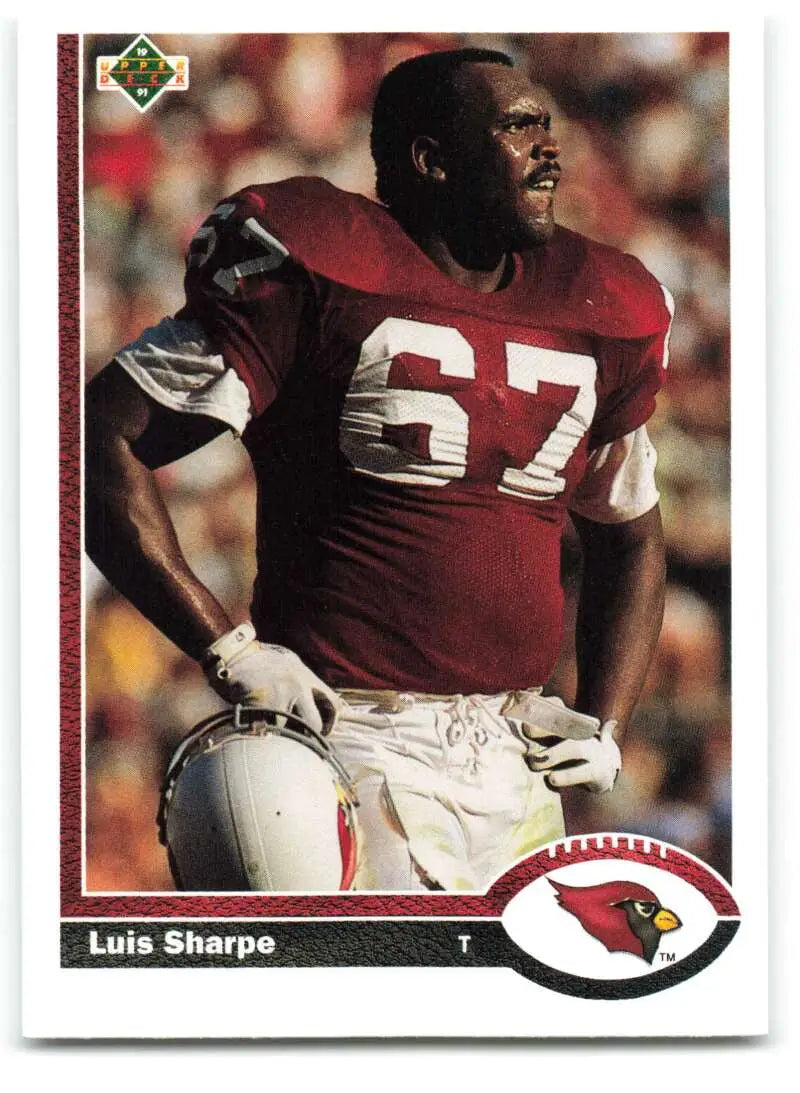 1991 Upper Deck #428 Luis Sharpe NM-MT Phoenix Cardinals Football Card - Football Card Single