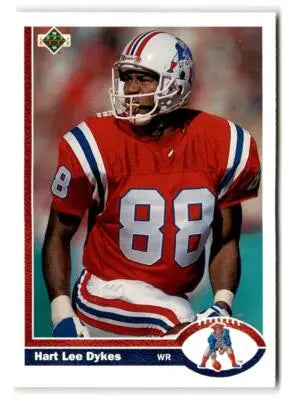 1991 Upper Deck #433b Hart Lee Dykes - Football Card Single