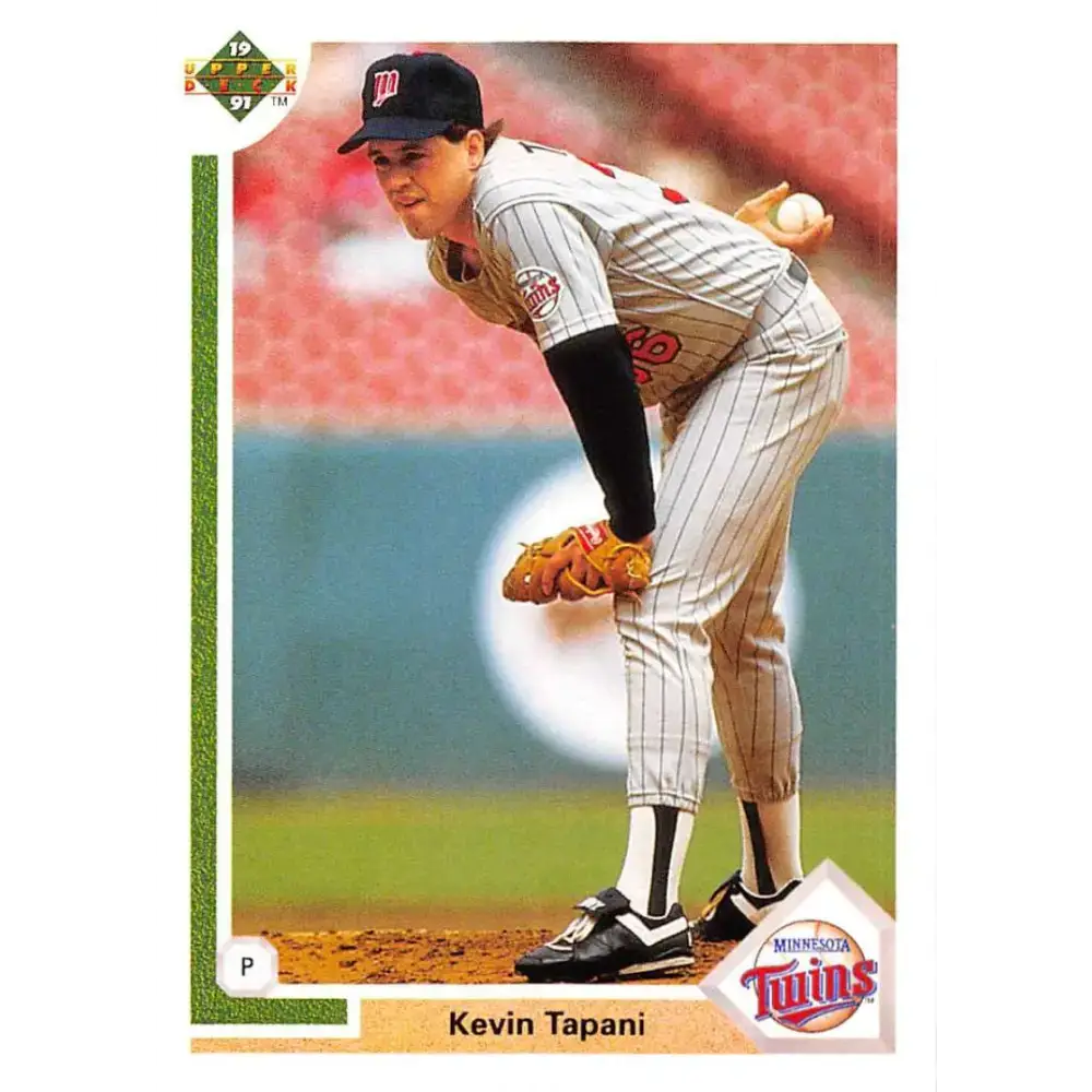 1991 Upper Deck #434 Kevin Tapani NM-MT Minnesota Twins Baseball Card - Baseball Card Single