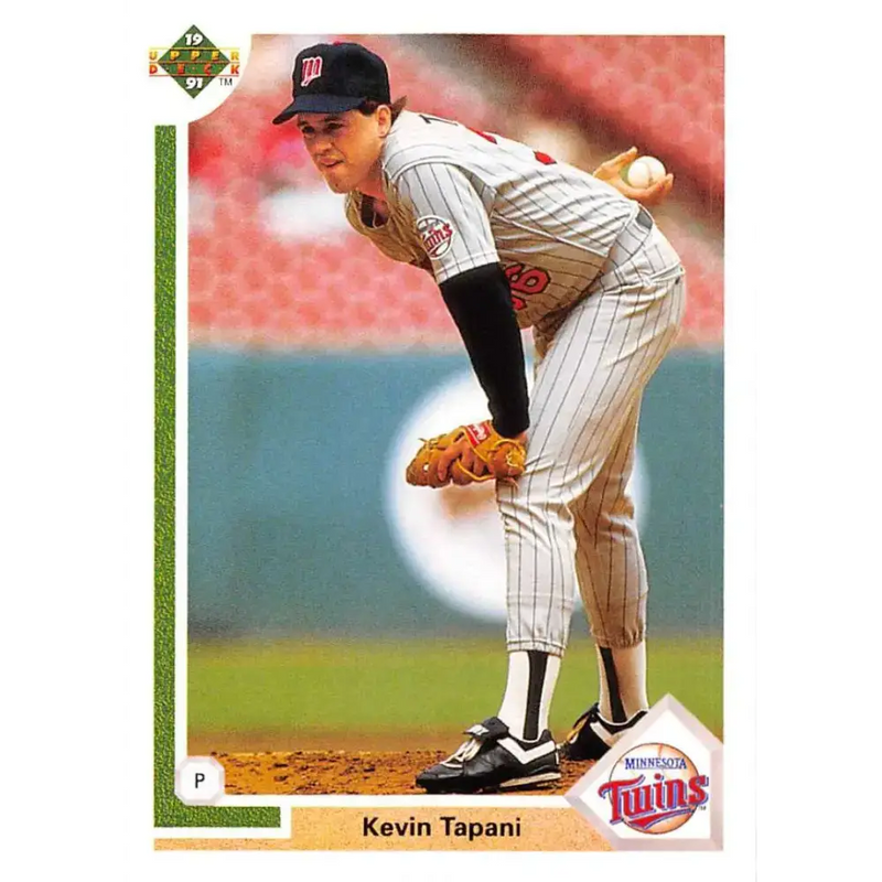 1991 Upper Deck #434 Kevin Tapani NM-MT Minnesota Twins Baseball Card - Baseball Card Single