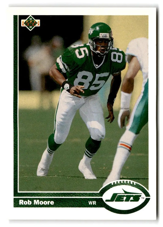1991 Upper Deck #435 Rob Moore - Football Card Single
