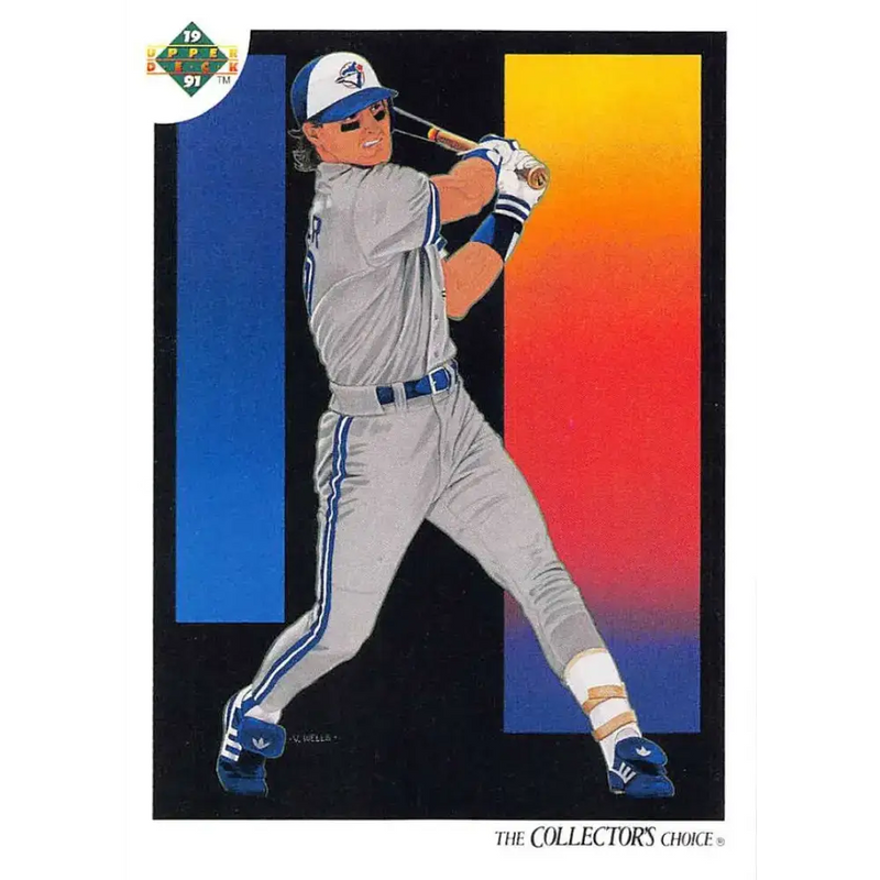 1991 Upper Deck #44 Kelly Gruber EX Excellent Toronto Blue Jays Baseball Card - Baseball Card Single