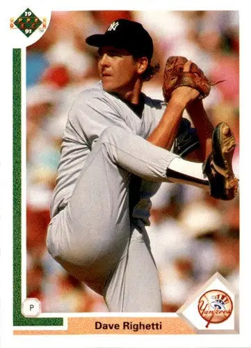 1991 Upper Deck #448 Dave Righetti ID:45656 - Baseball Card Single