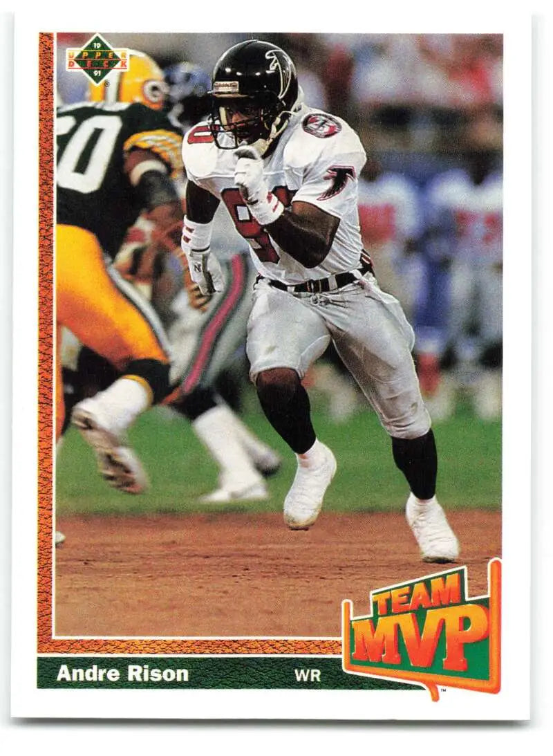 1991 Upper Deck #451 Andre Rison NM-MT Atlanta Falcons Football Card - Football Card Single
