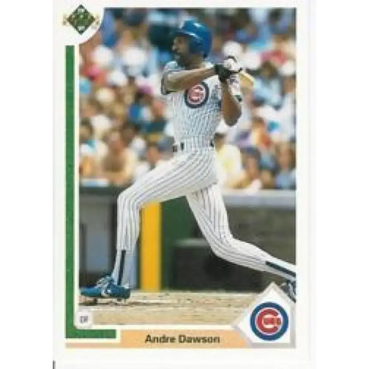 1991 Upper Deck #454 Andre Dawson EX Excellent Chicago Cubs Baseball Card - Baseball Card Single