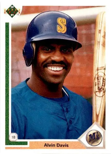 1991 Upper Deck #457 Alvin Davis ID:45653 - Baseball Card Single