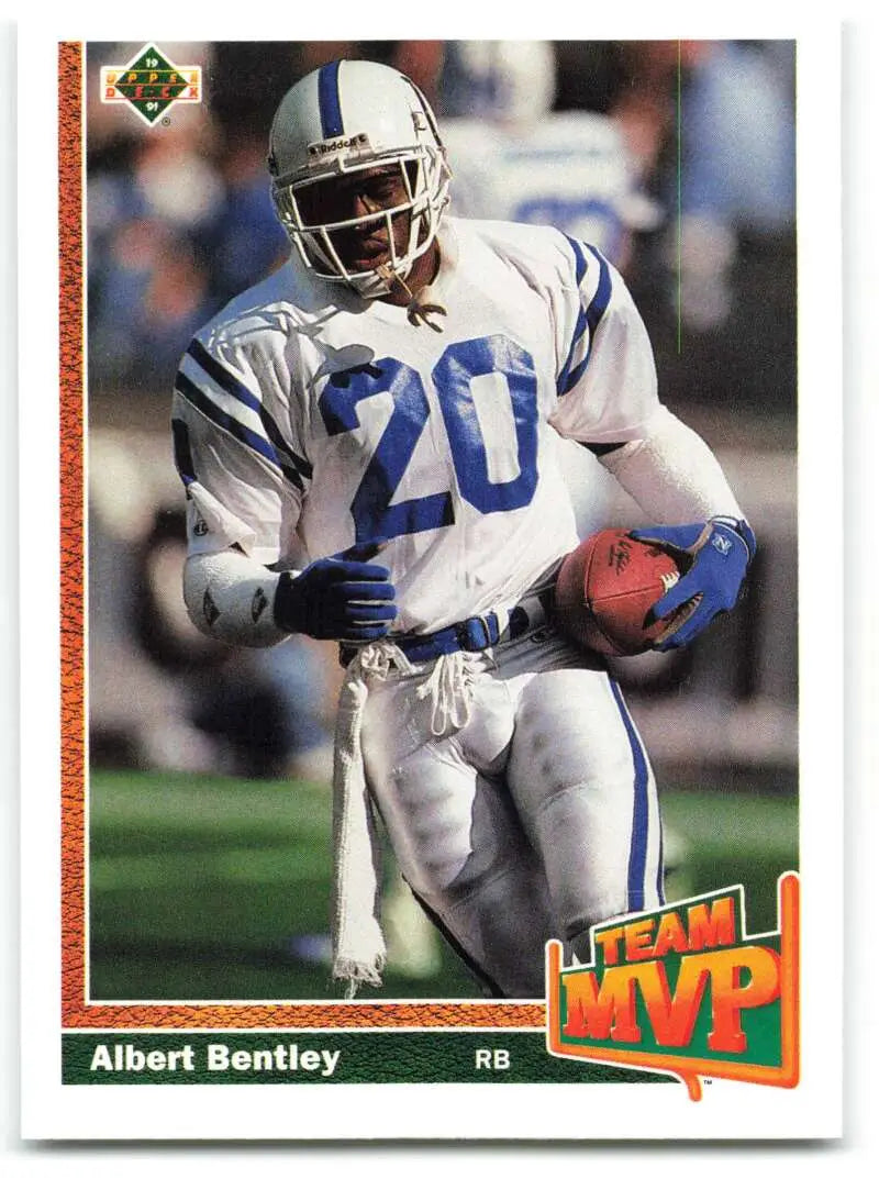 1991 Upper Deck #461 Albert Bentley NM-MT Indianapolis Colts Football Card - Football Card Single