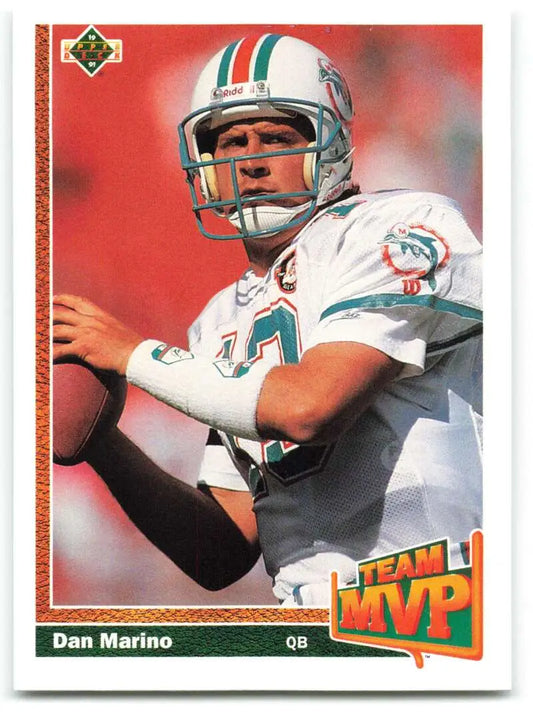 1991 Upper Deck #465 Dan Marino NM-MT Miami Dolphins Football Card - Football Card Single